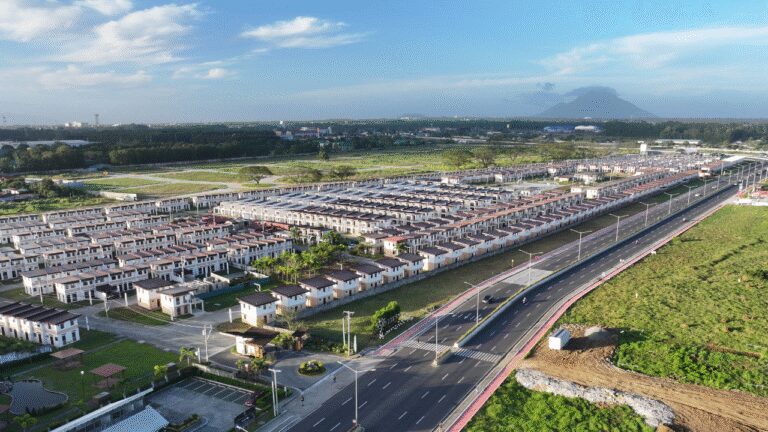Aerial view of Idesia Lipa in Batangas, a thriving and growing community.