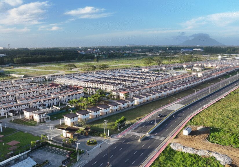 Aerial view of Idesia Lipa in Batangas, a thriving and growing community.