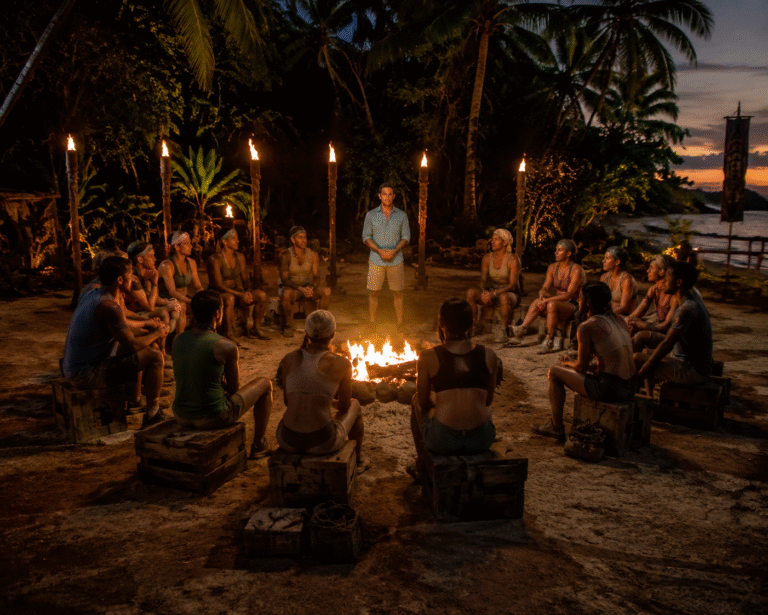 Gathering around the campfire
