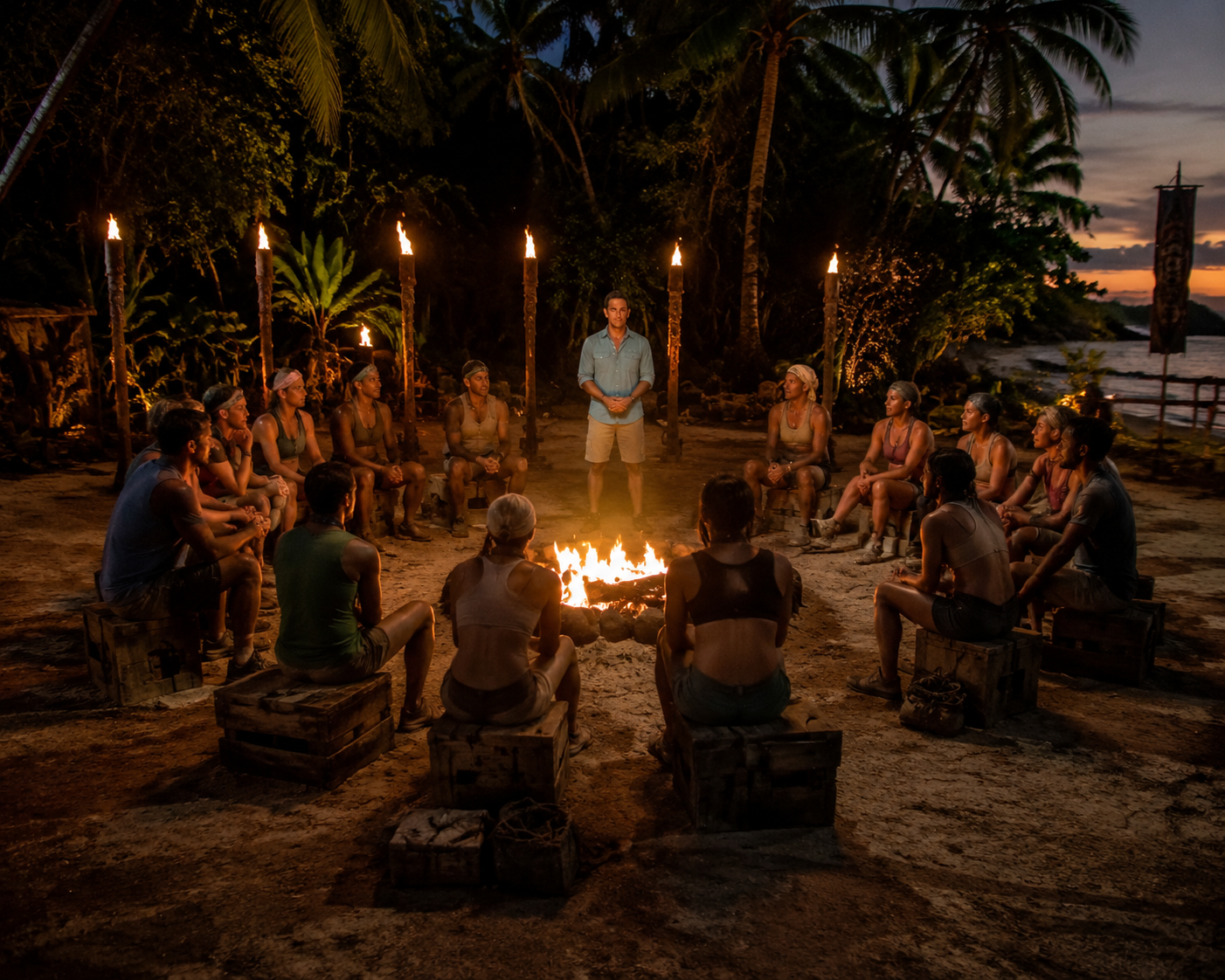 Gathering around the campfire