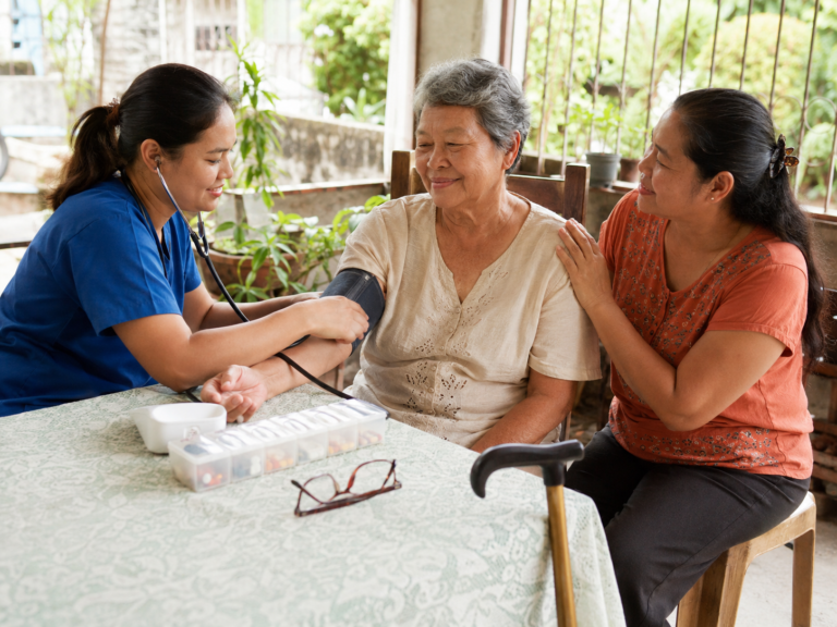A caring family health check