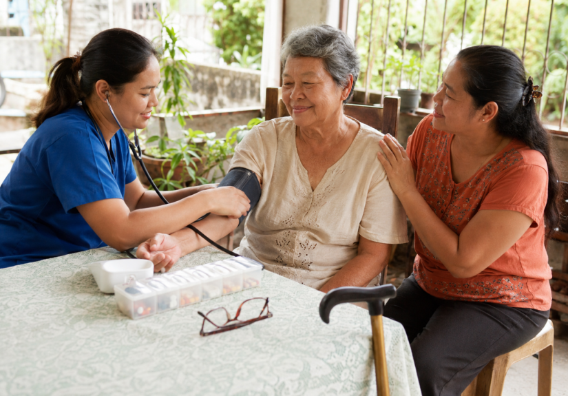 A caring family health check