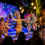 A lively tropical cultural show