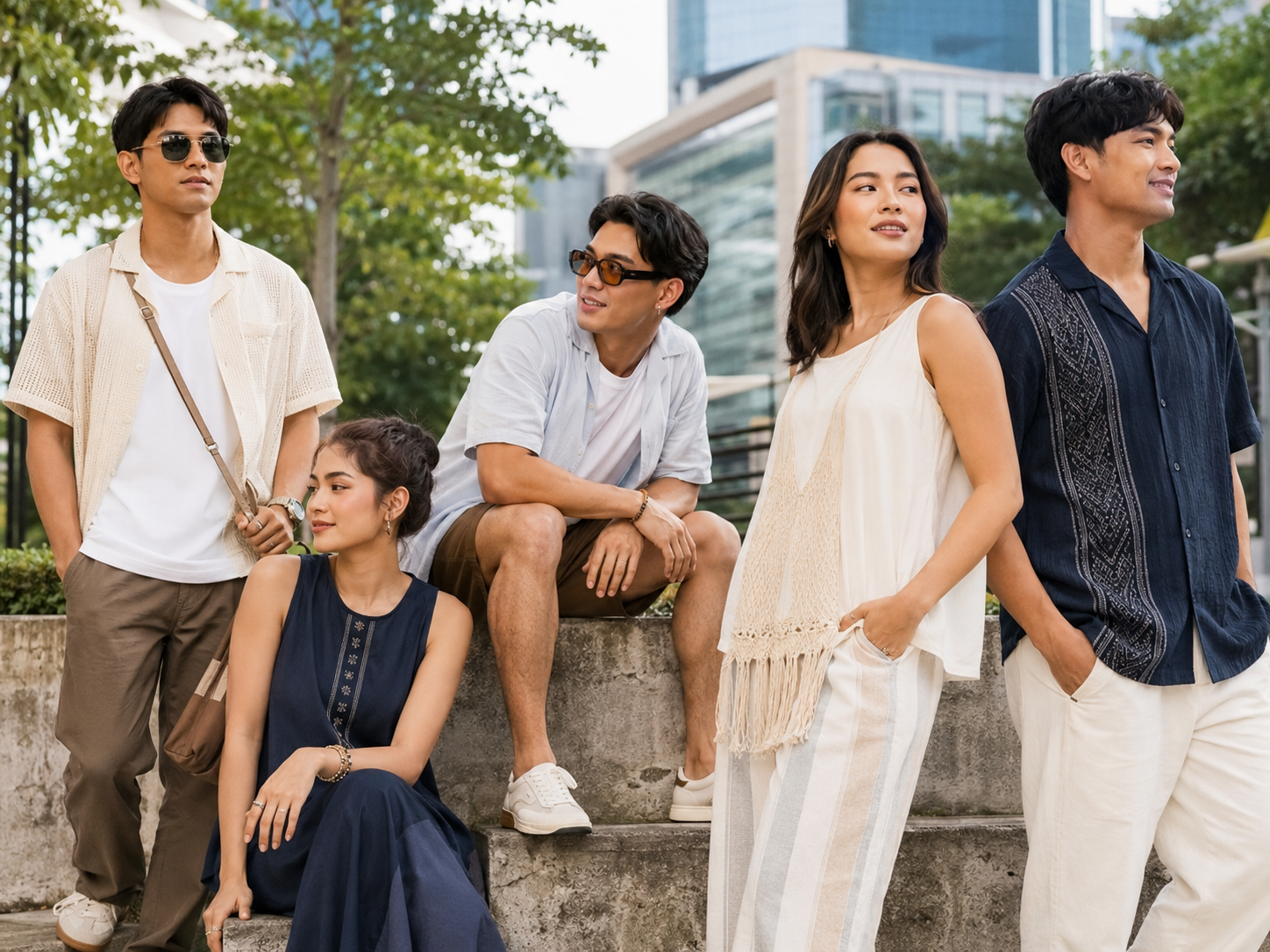 Harmony of style in the middle of the city