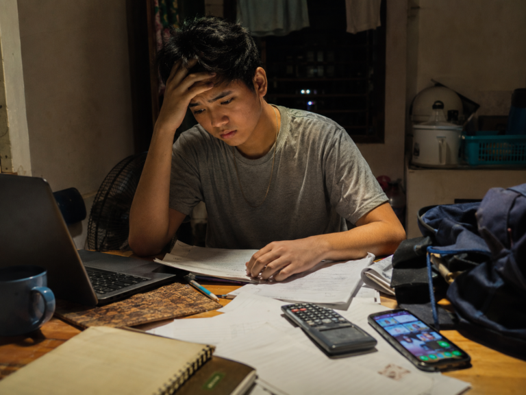 Long nights in the corner of the study